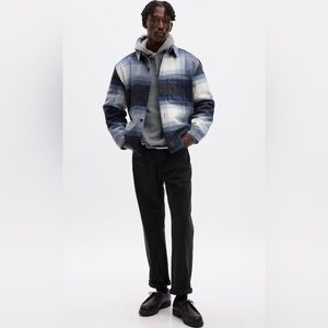 Gap Plaid Shirt Jacket